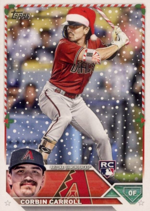 2023 Topps Holiday Corbin Carroll #H113 Baseball Card