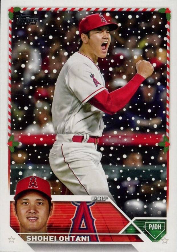 2023 Topps Holiday Shohei Ohtani #H17 Baseball Card