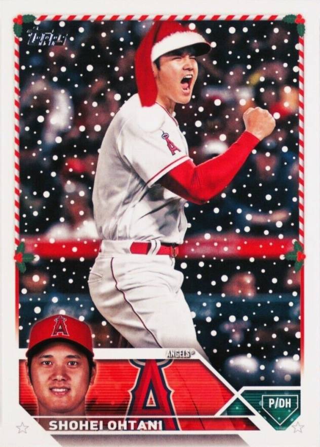 2023 Topps Holiday Shohei Ohtani #H17 Baseball Card