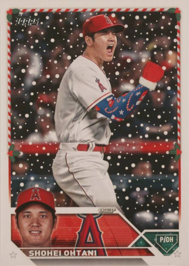 2023 Topps Holiday Shohei Ohtani #H17 Baseball Card