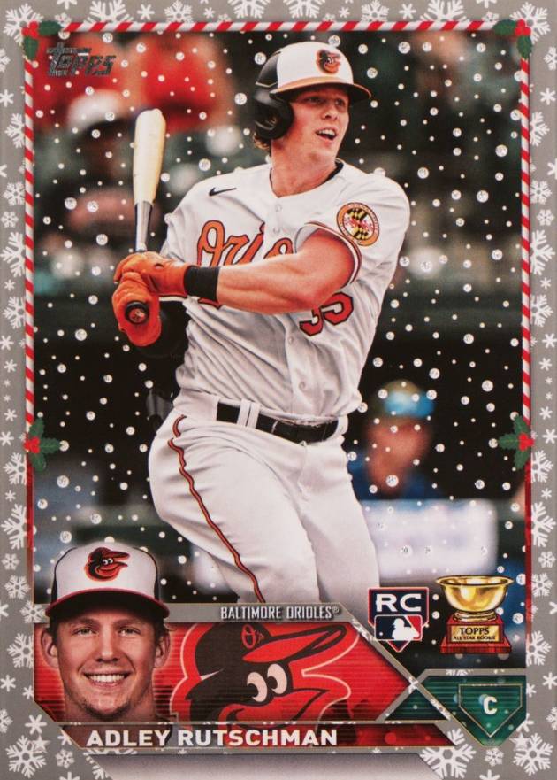 2023 Topps Holiday Adley Rutschman #H50 Baseball Card