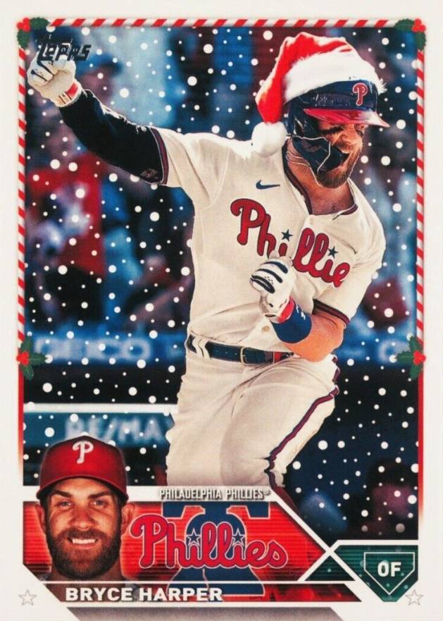 2023 Topps Holiday Bryce Harper #H84 Baseball Card