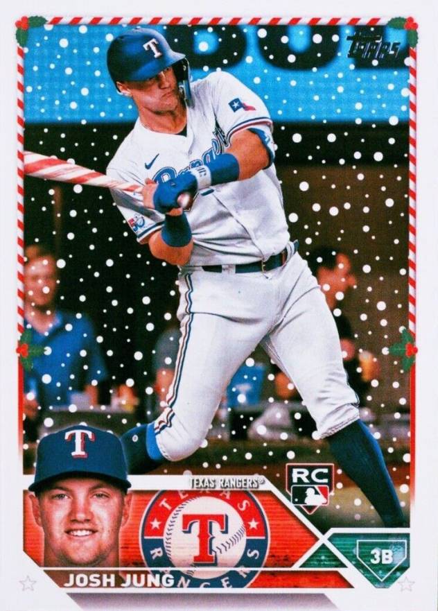 2023 Topps Holiday Josh Jung #H120 Baseball Card