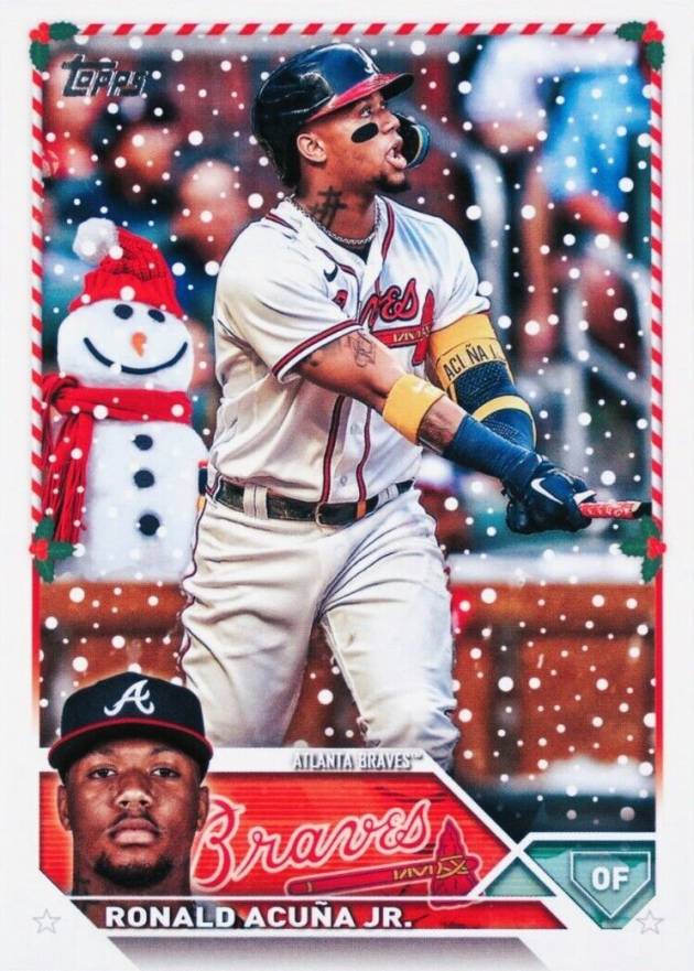 2023 Topps Holiday Ronald Acuna Jr. #H43 Baseball Card