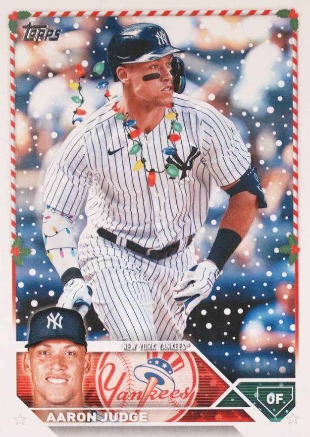 2023 Topps Holiday Aaron Judge #H1 Baseball Card