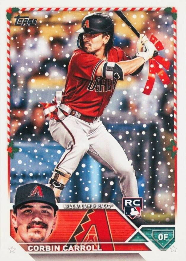 2023 Topps Holiday Corbin Carroll #H113 Baseball Card