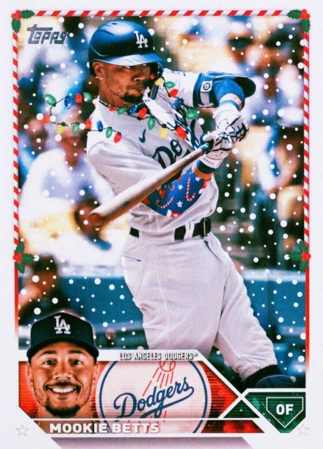 2023 Topps Holiday Mookie Betts #H57 Baseball Card