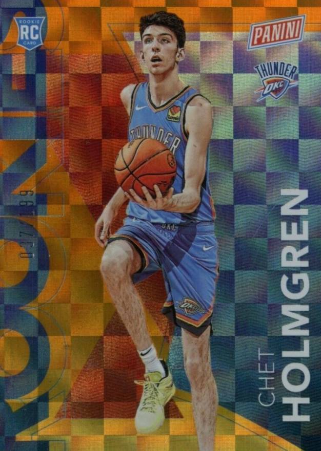 2023 Panini National Silver Packs Rookies Chet Holmgren #17 Basketball Card