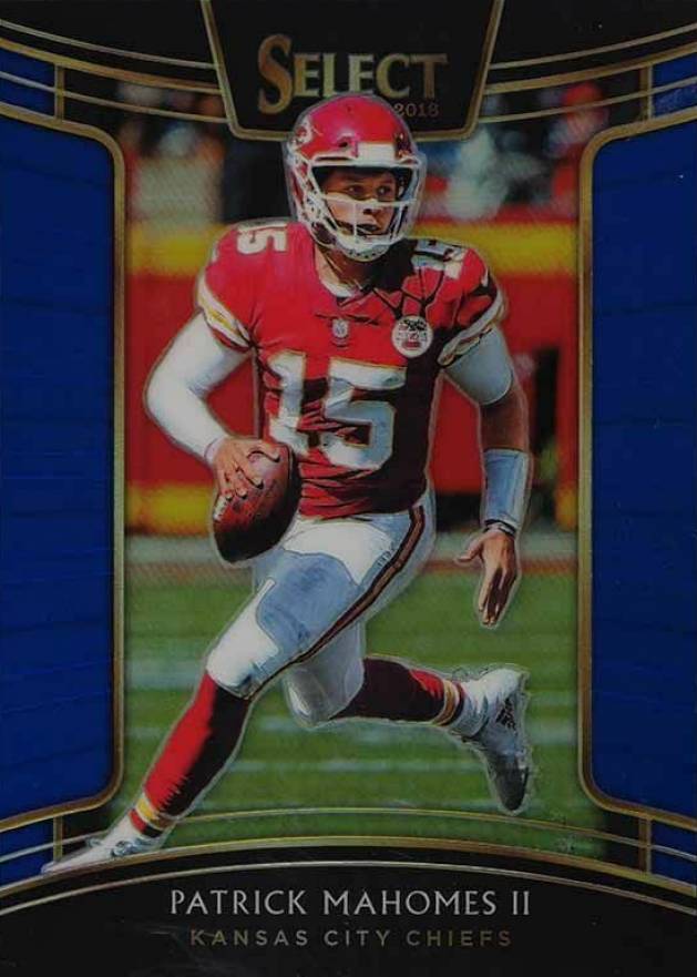 2018 Panini Select Patrick Mahomes II #66 Football Card