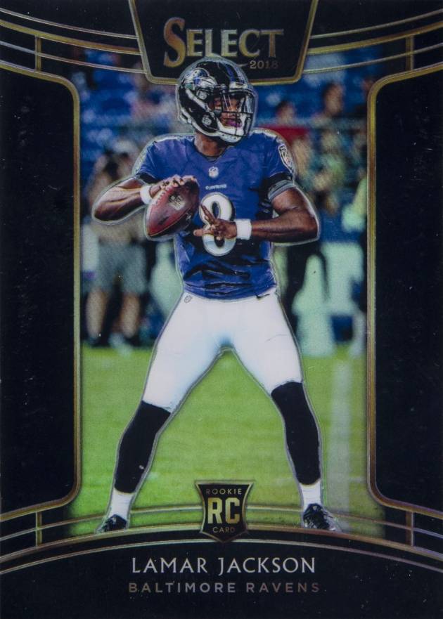 2018 Panini Select Lamar Jackson #70 Football Card