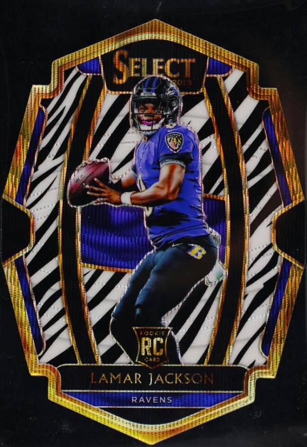 2018 Panini Select Lamar Jackson #149 Football Card