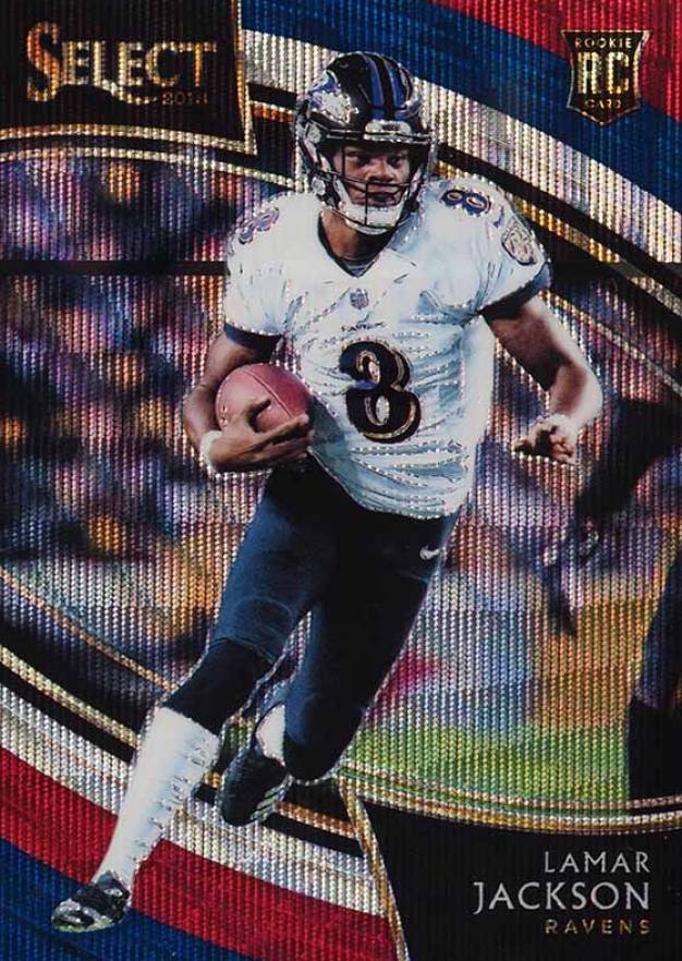 2018 Panini Select Lamar Jackson #205 Football Card