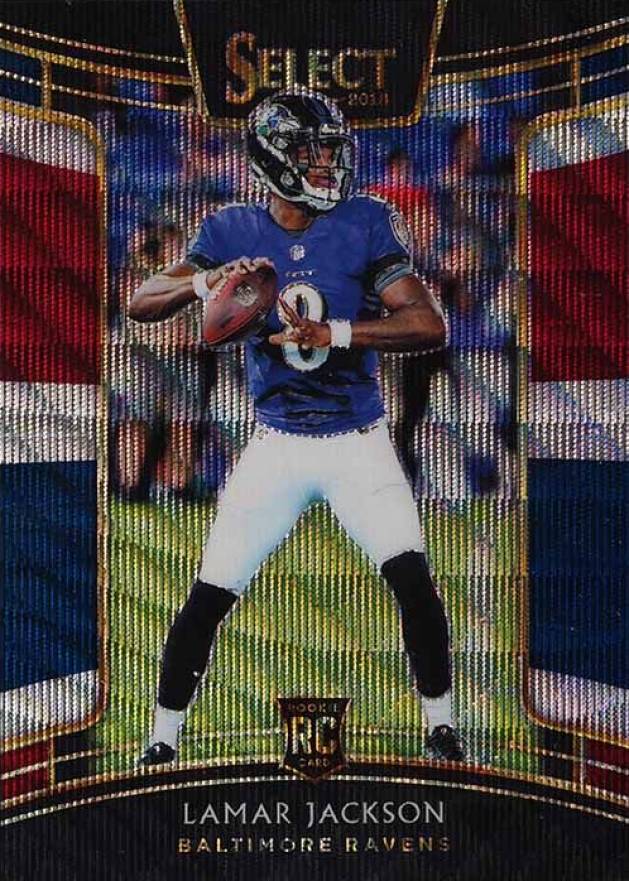 2018 Panini Select Lamar Jackson #70 Football Card