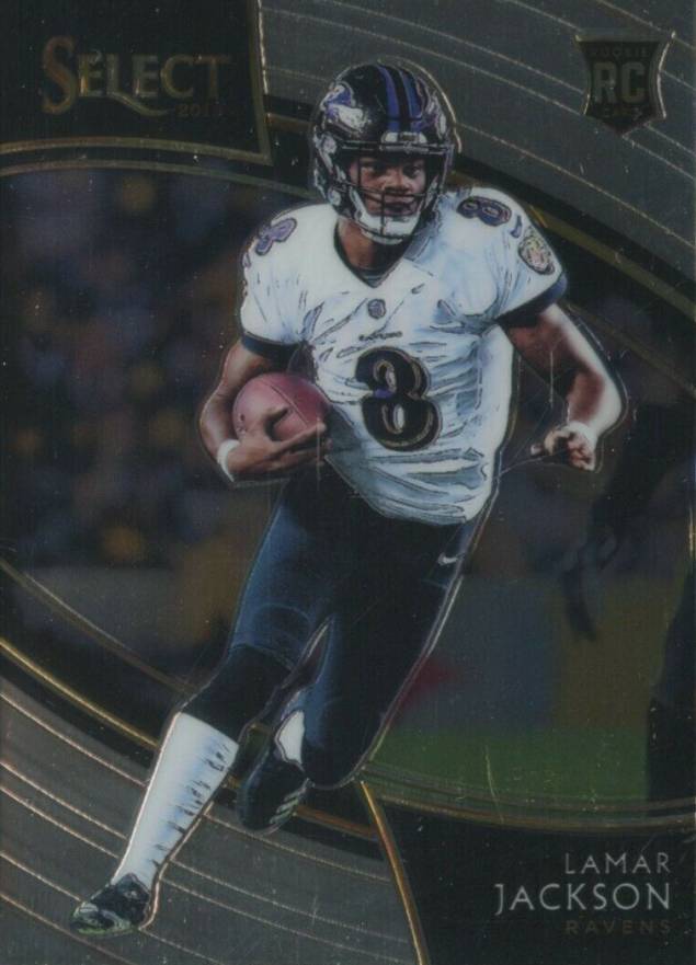 2018 Panini Select Lamar Jackson #205 Football Card