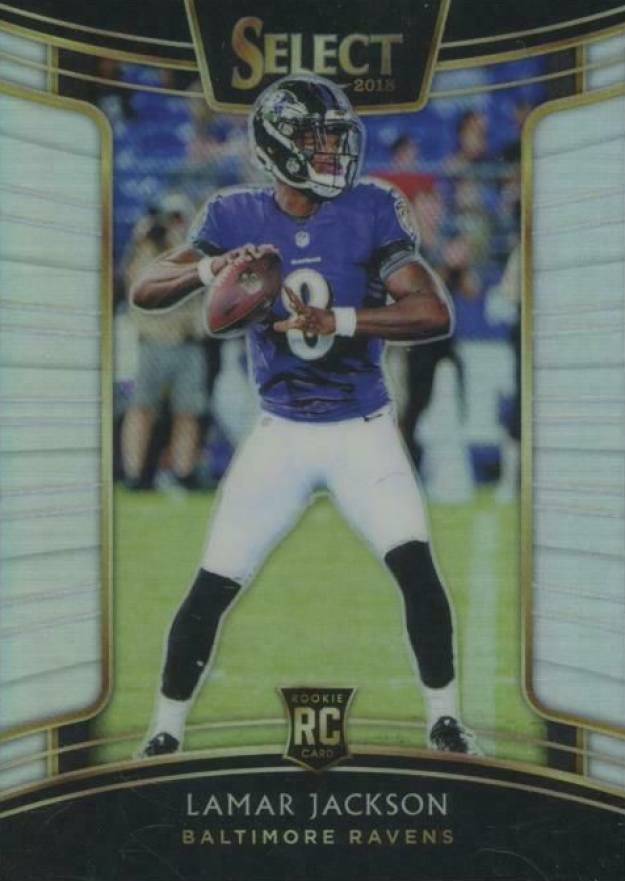 2018 Panini Select Lamar Jackson #70 Football Card