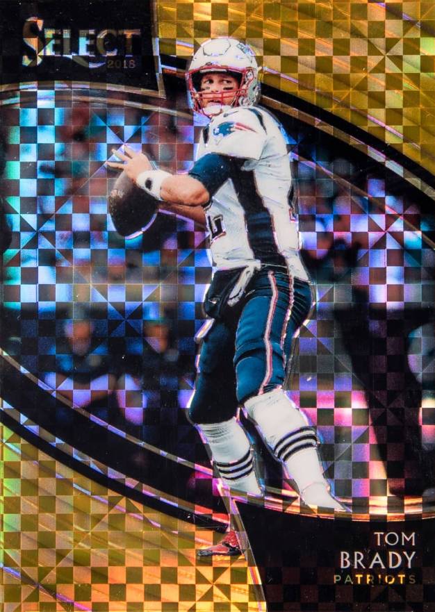 2018 Panini Select Tom Brady #201 Football Card