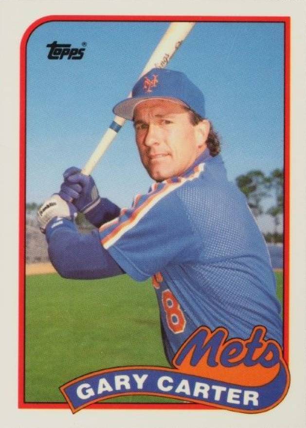 1989 Topps Tiffany Gary Carter #680 Baseball Card