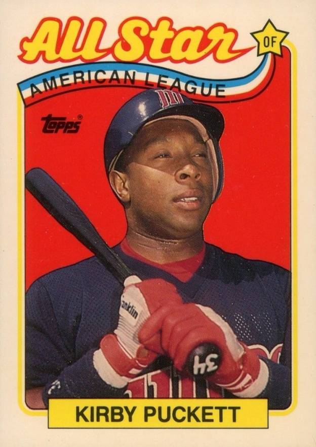 1989 Topps Tiffany Kirby Puckett #403 Baseball Card