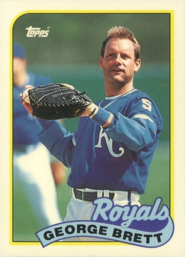 1989 Topps Tiffany George Brett #200 Baseball Card