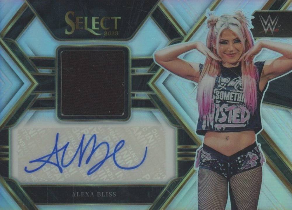 2023 Panini Select WWE Autographed Memorabilia Alexa Bliss #AMAXB Other Sports Card