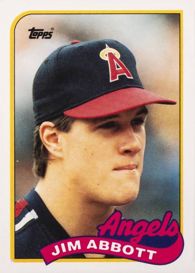 1989 Topps Traded Jim Abbott #2T Baseball Card