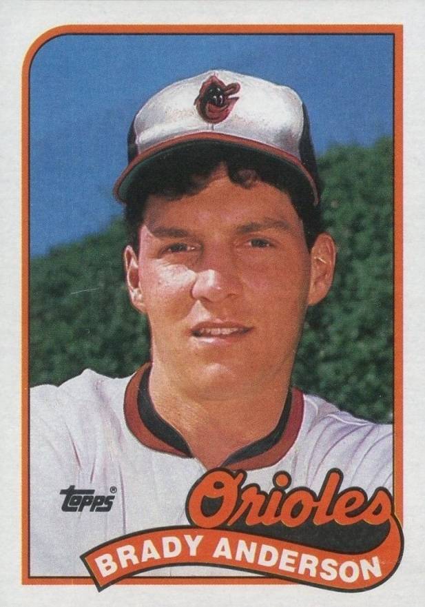 1989 Topps Brady Anderson #757 Baseball Card