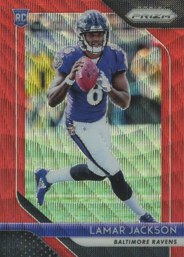 2018 Panini Prizm Lamar Jackson #212 Football Card