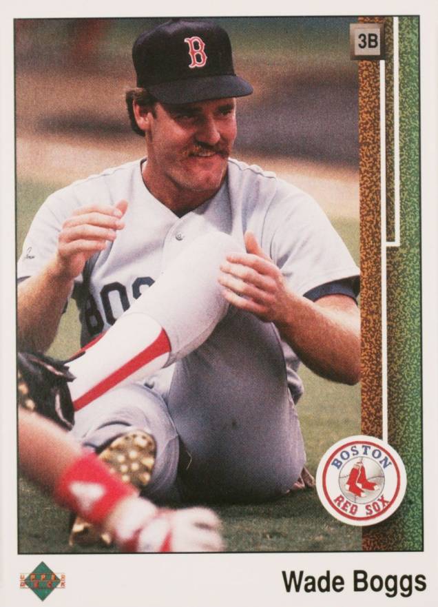 1989 Upper Deck Wade Boggs #389 Baseball Card