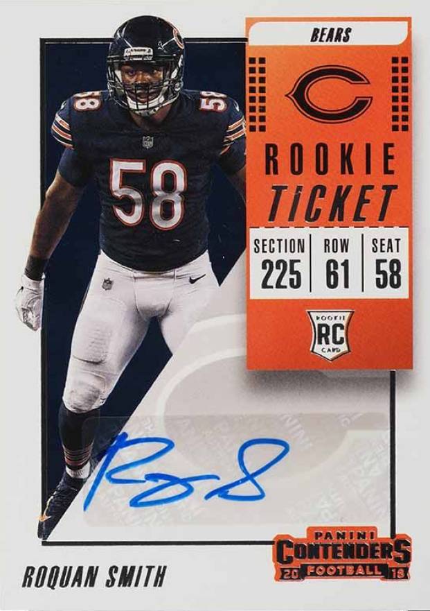 2018 Panini Contenders Roquan Smith #146 Football Card