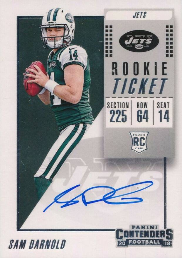 2018 Panini Contenders Sam Darnold #103 Football Card