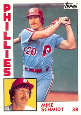 1984 Topps Mike Schmidt #700 Baseball Card