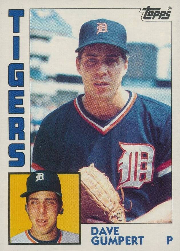 1984 Topps Dave Gumpert #371 Baseball Card