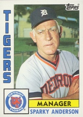 1984 Topps Sparky Anderson #259 Baseball Card