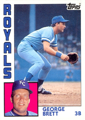 1984 Topps George Brett #500 Baseball Card