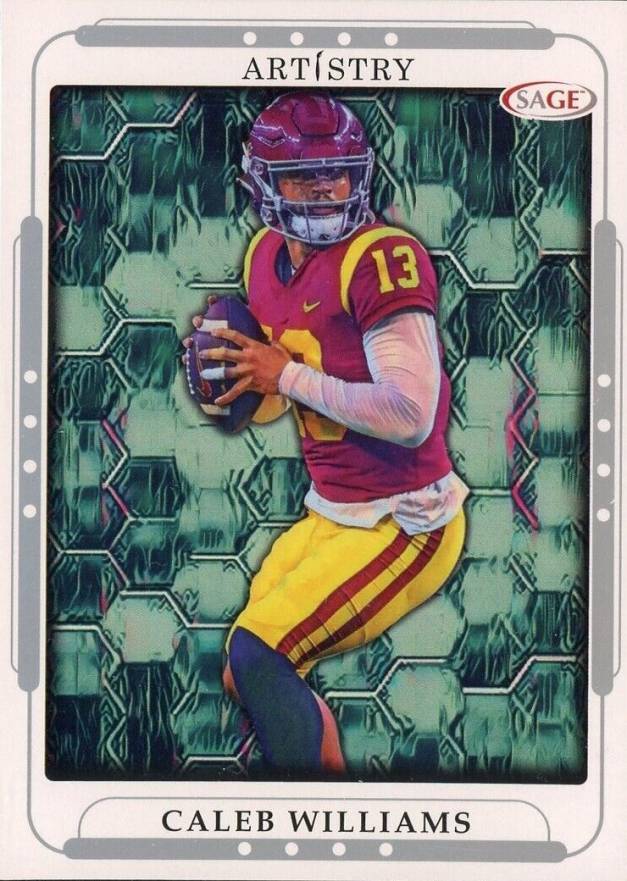 2023 Sage Artistry Caleb Williams #32 Football Card