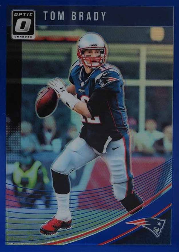 2018 Panini Donruss Optic Tom Brady #65 Football Card