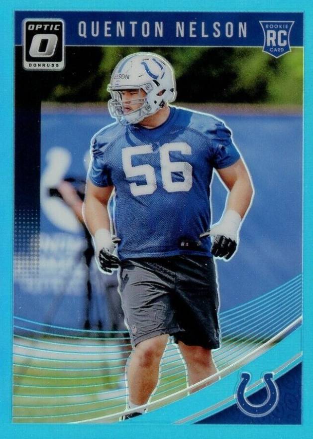 2018 Panini Donruss Optic Quenton Nelson #101 Football Card