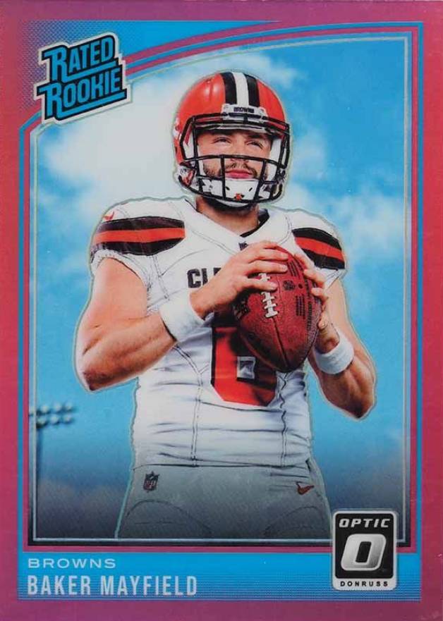 2018 Panini Donruss Optic Baker Mayfield #153 Football Card