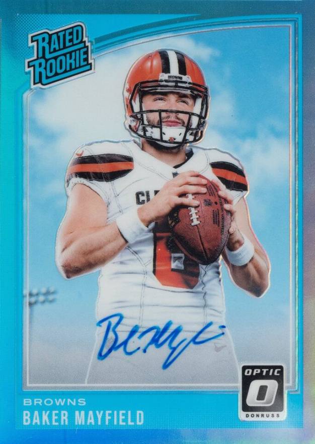 2018 Panini Donruss Optic Baker Mayfield #153 Football Card