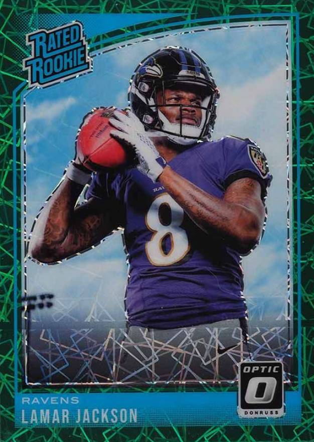 2018 Panini Donruss Optic Lamar Jackson #167 Football Card