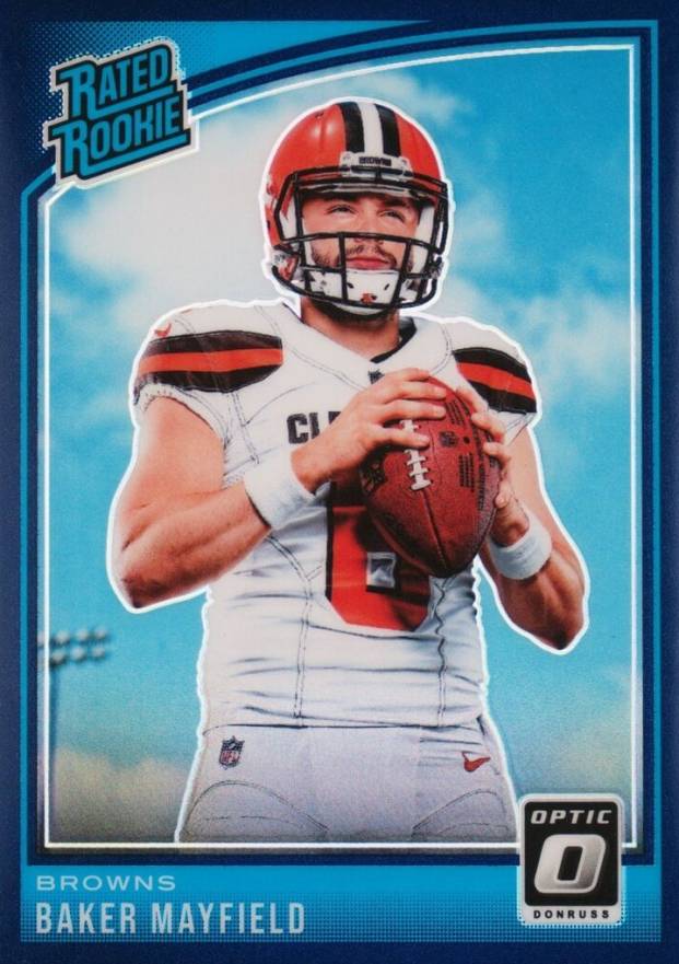 2018 Panini Donruss Optic Baker Mayfield #153 Football Card