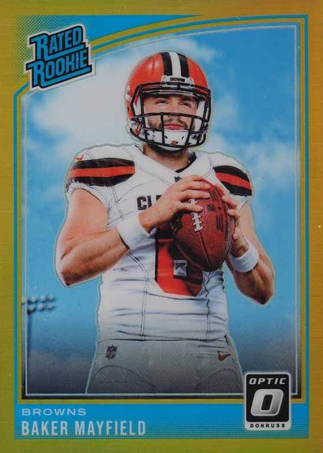 2018 Panini Donruss Optic Baker Mayfield #153 Football Card