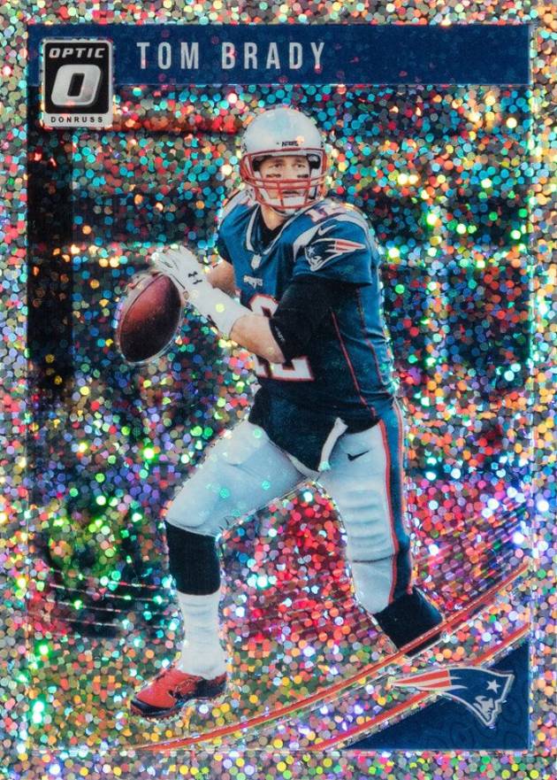 2018 Panini Donruss Optic Tom Brady #65 Football Card