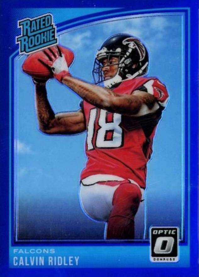 2018 Panini Donruss Optic Calvin Ridley #161 Football Card