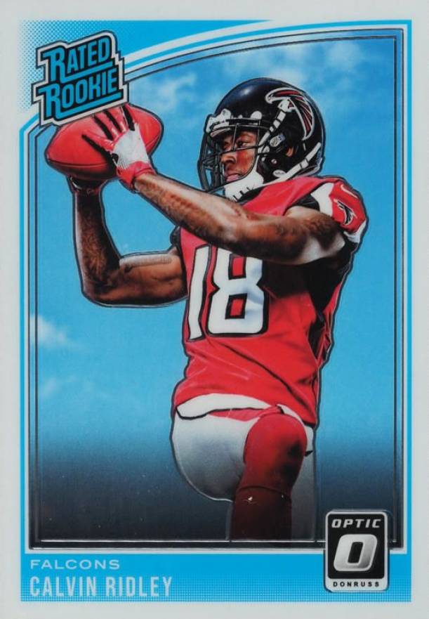 2018 Panini Donruss Optic Calvin Ridley #161 Football Card