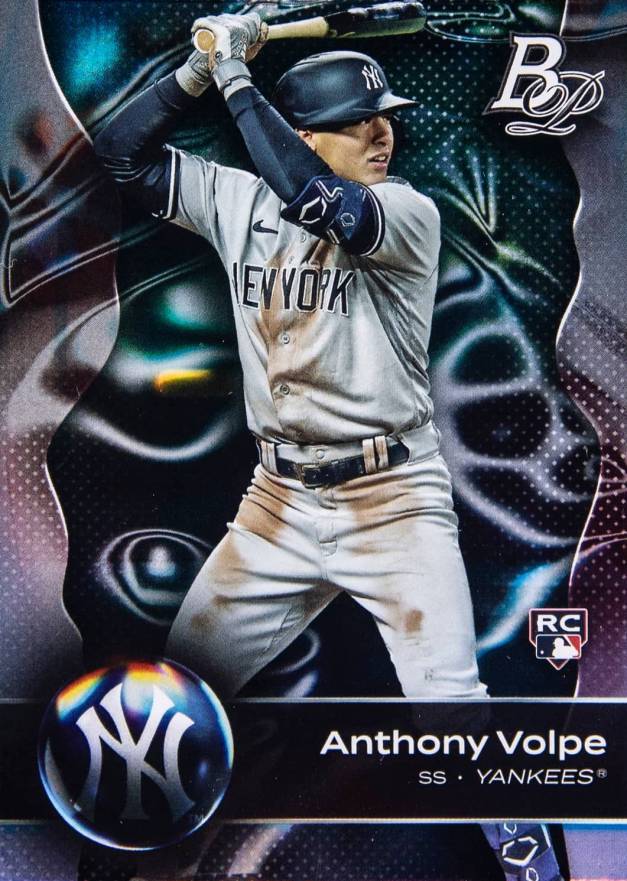 2023 Bowman Platinum Anthony Volpe #55 Baseball Card