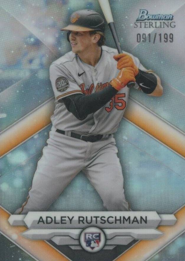 2023 Bowman Sterling Adley Rutschman #BSR50 Baseball Card