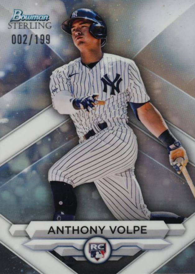 2023 Bowman Sterling Anthony Volpe #BSR21 Baseball Card