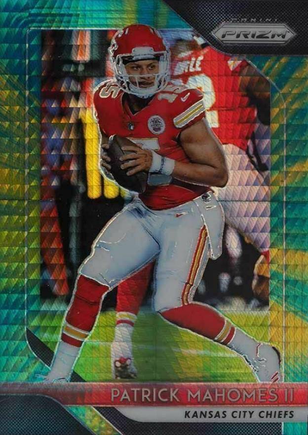 2018 Panini Prizm Patrick Mahomes II #102 Football Card