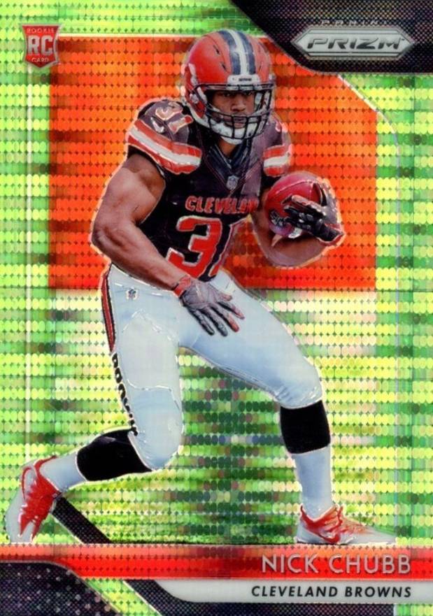 2018 Panini Prizm Nick Chubb #213 Football Card